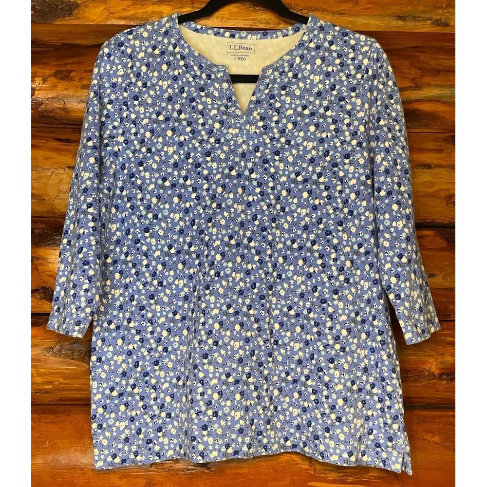 L.L. Bean Blouse Size Large‎